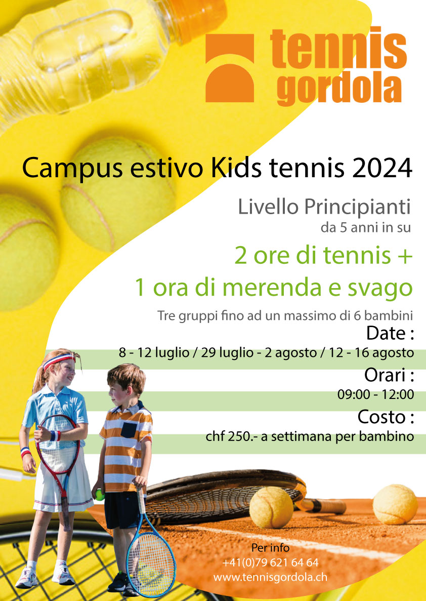 Campus 2024 Kids tennis